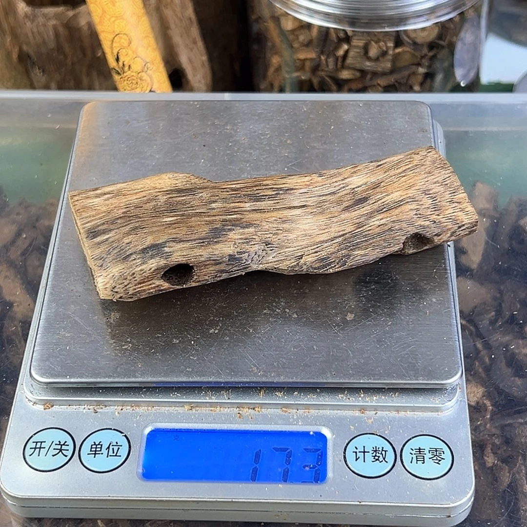 香料绿奇楠张勺子虫漏17克