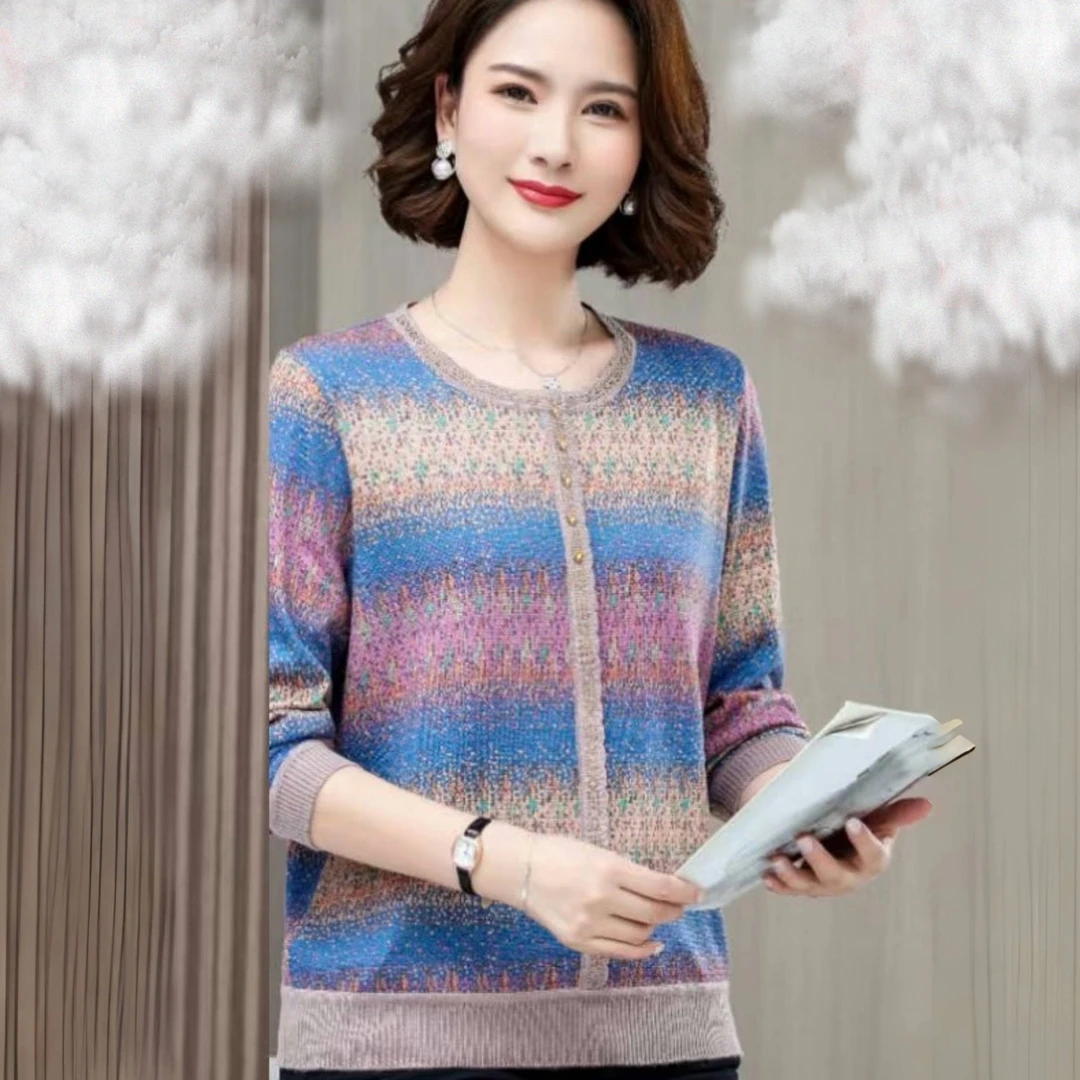 春季新款妈妈装小衫【6619】