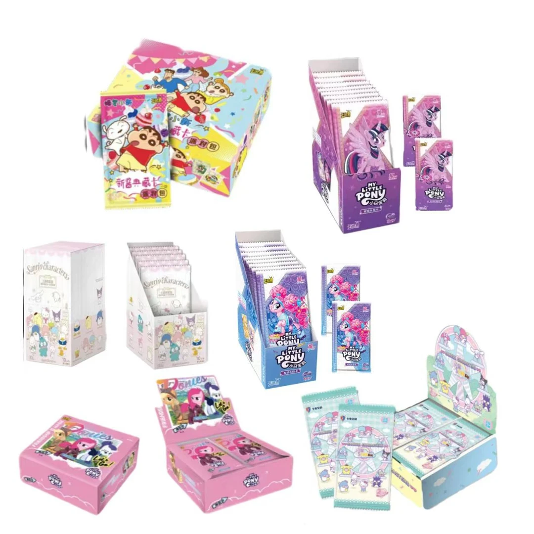 【12月直邮福力】-卡游小马宝莉三丽鸥收藏卡牌盲盒（默认代拆）