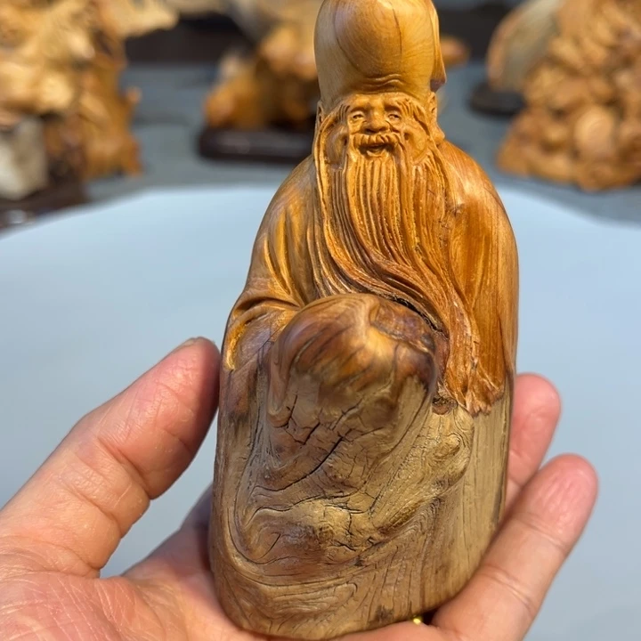 柏木（崖柏）根雕工艺摆件