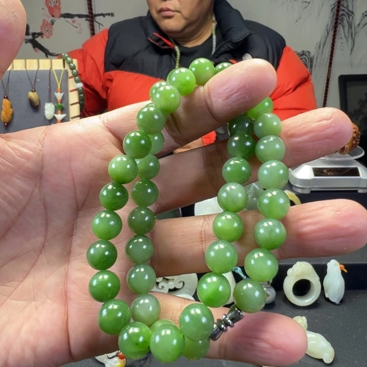 和田玉未镶嵌项链