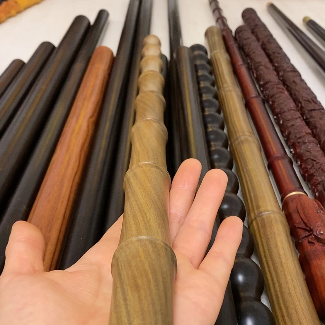 【闪购商品】t****n绿檀竹节棍75长