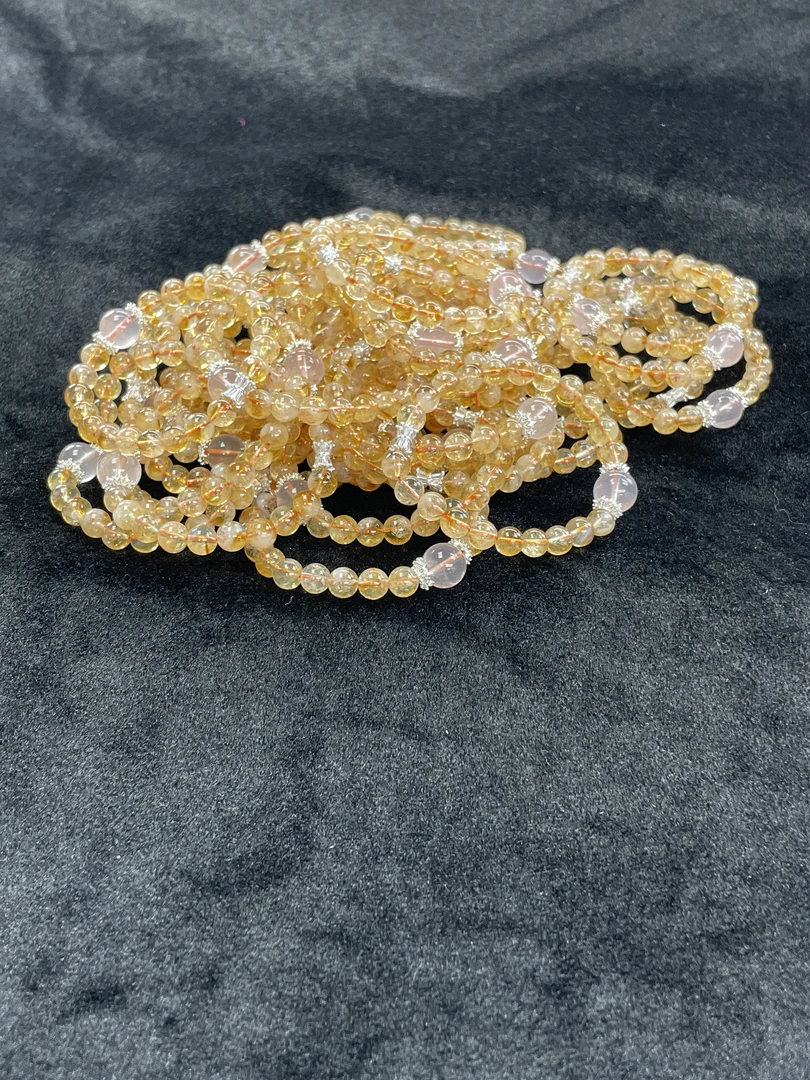 【小耿珠宝】黄塔晶手串（多样性发其一）
