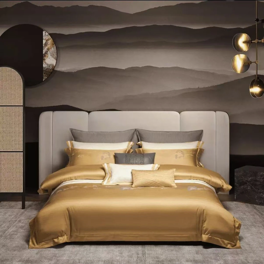 【东方意境】明超高端专柜款160支双股色织提花四件套