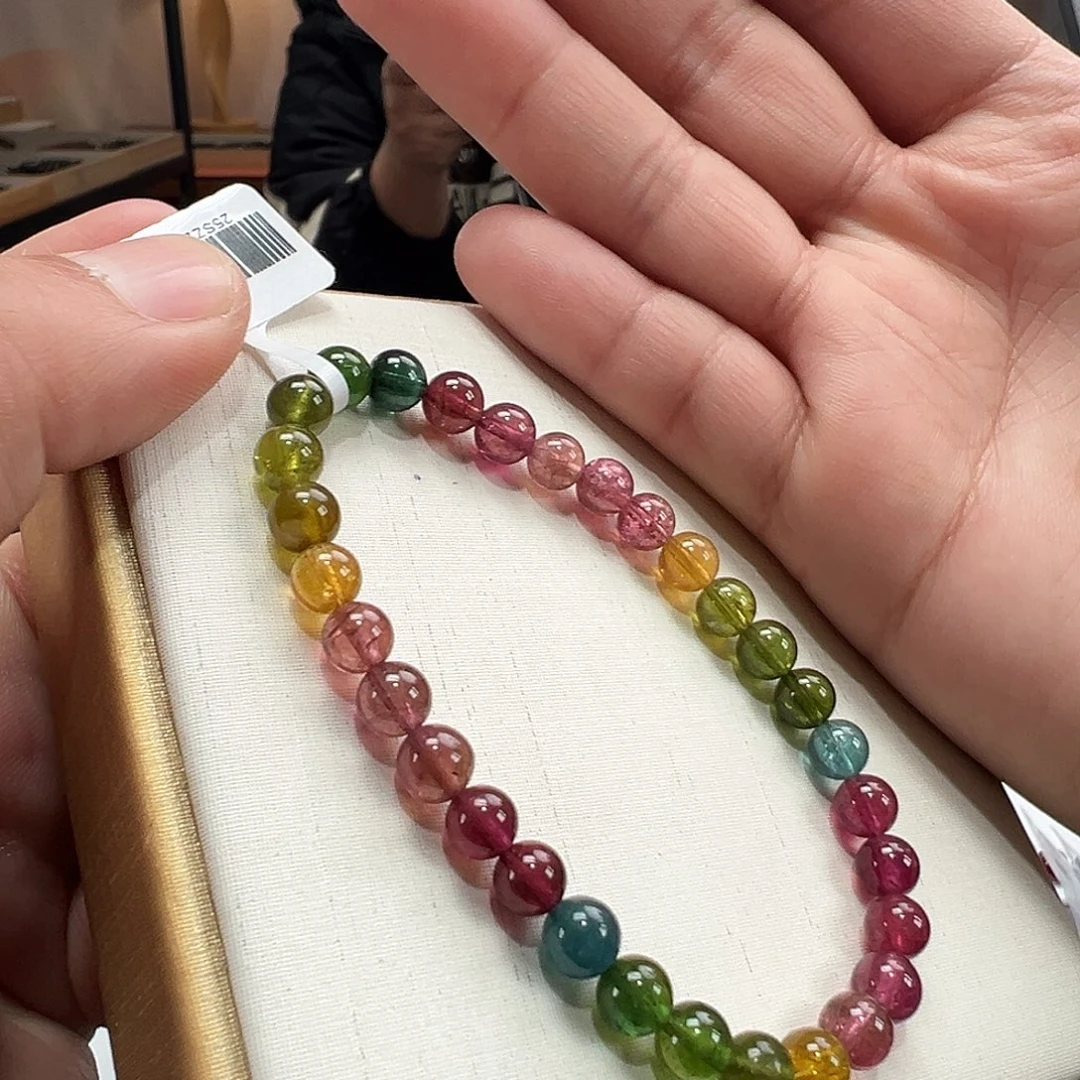 手串碧玺未镶嵌6mmmmmmmmmmmm