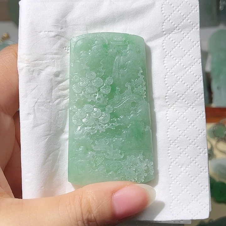 大****未镶嵌定制翡翠天然翡翠