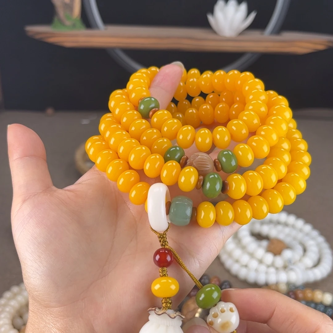 白玉菩提吊坠菩提