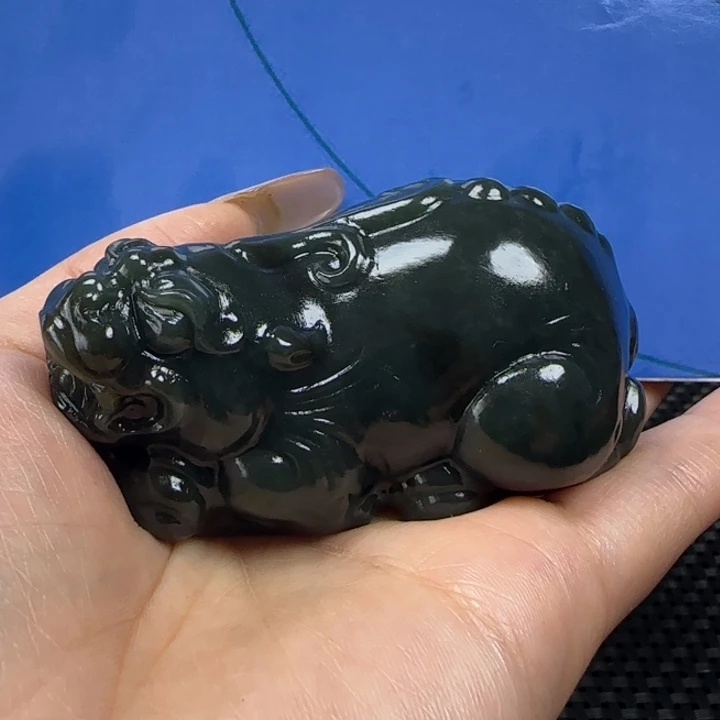 @***下和田玉未镶嵌挂件