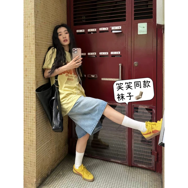 袜子女中筒袜白色袜子小腿袜堆堆袜高筒日系学院风制服短袜