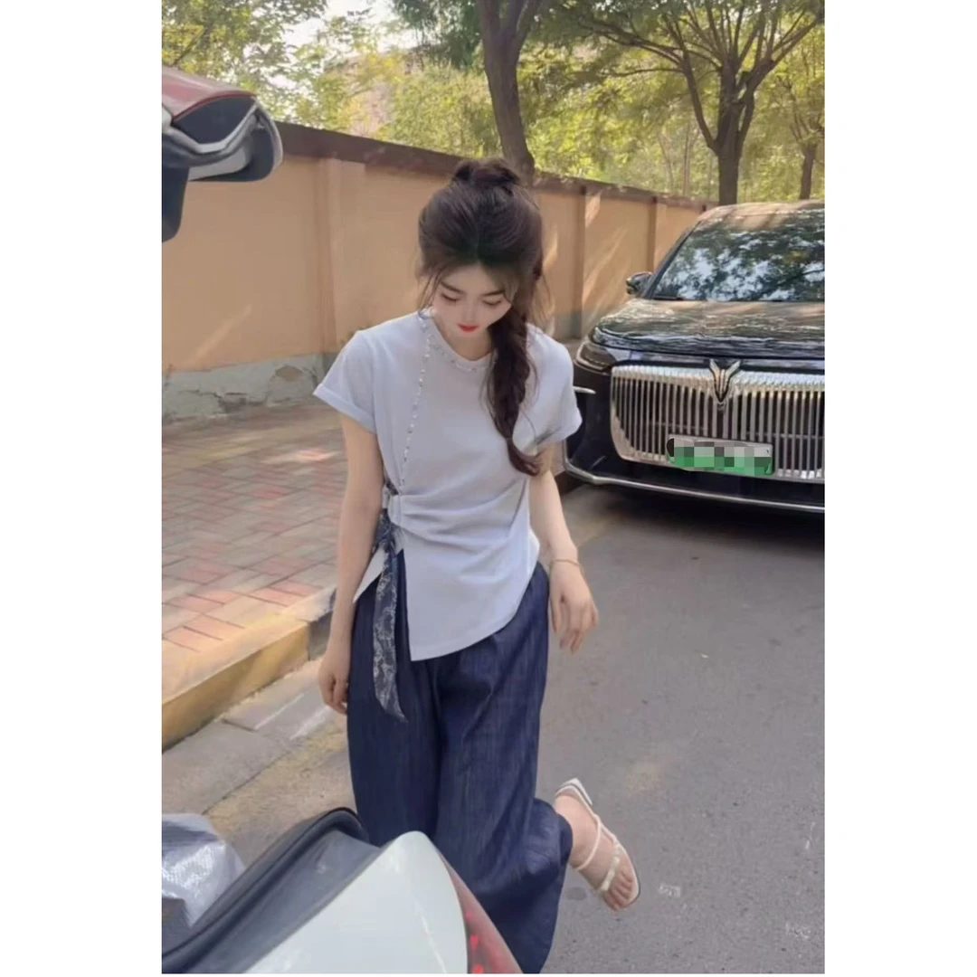 『清凉点缀A』YCQ设计显瘦百搭时尚衬衫92725