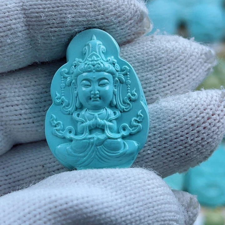 绿松石未镶嵌珠宝奇石