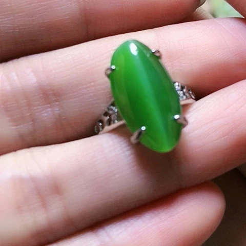 和田玉挂件银S925镶嵌