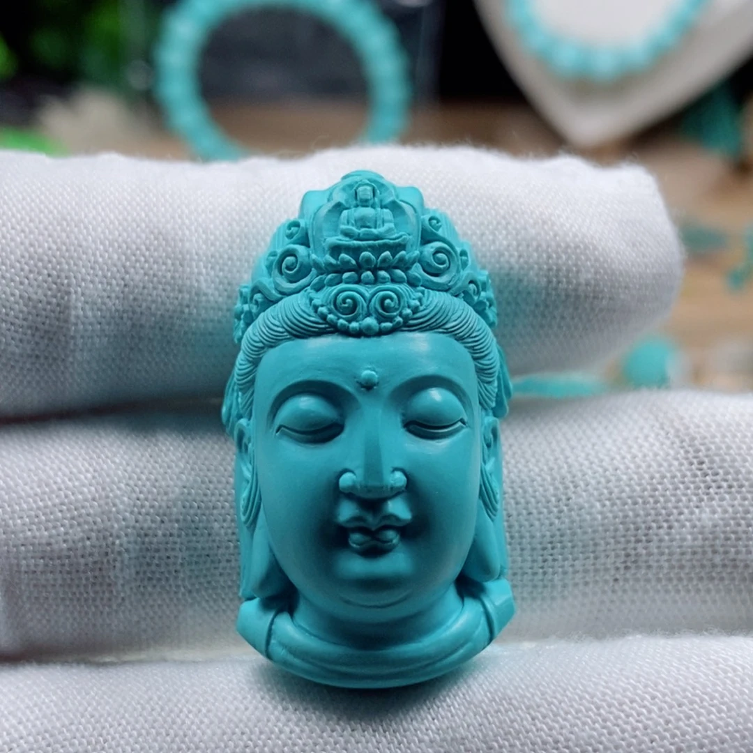 绿松石未镶嵌新款