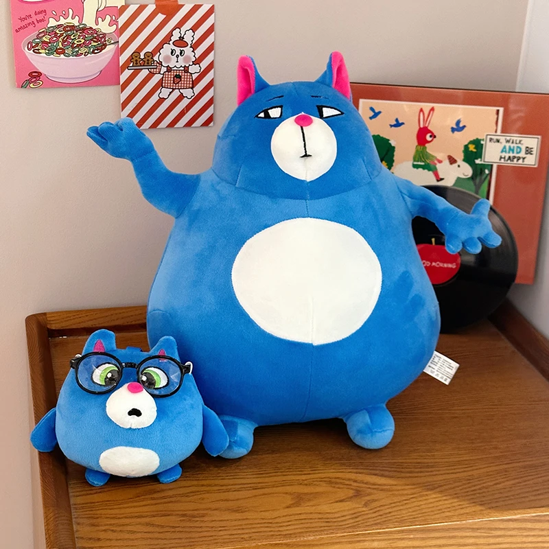月半猫咪玩偶搞怪胖猫公仔挂件睡觉抱枕毛绒玩具娃娃女生生日礼物