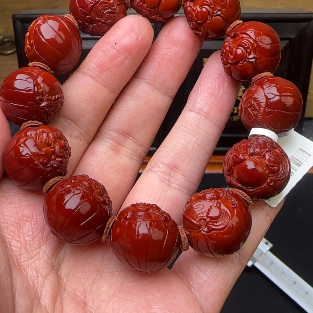 吊坠橄榄核正元财神