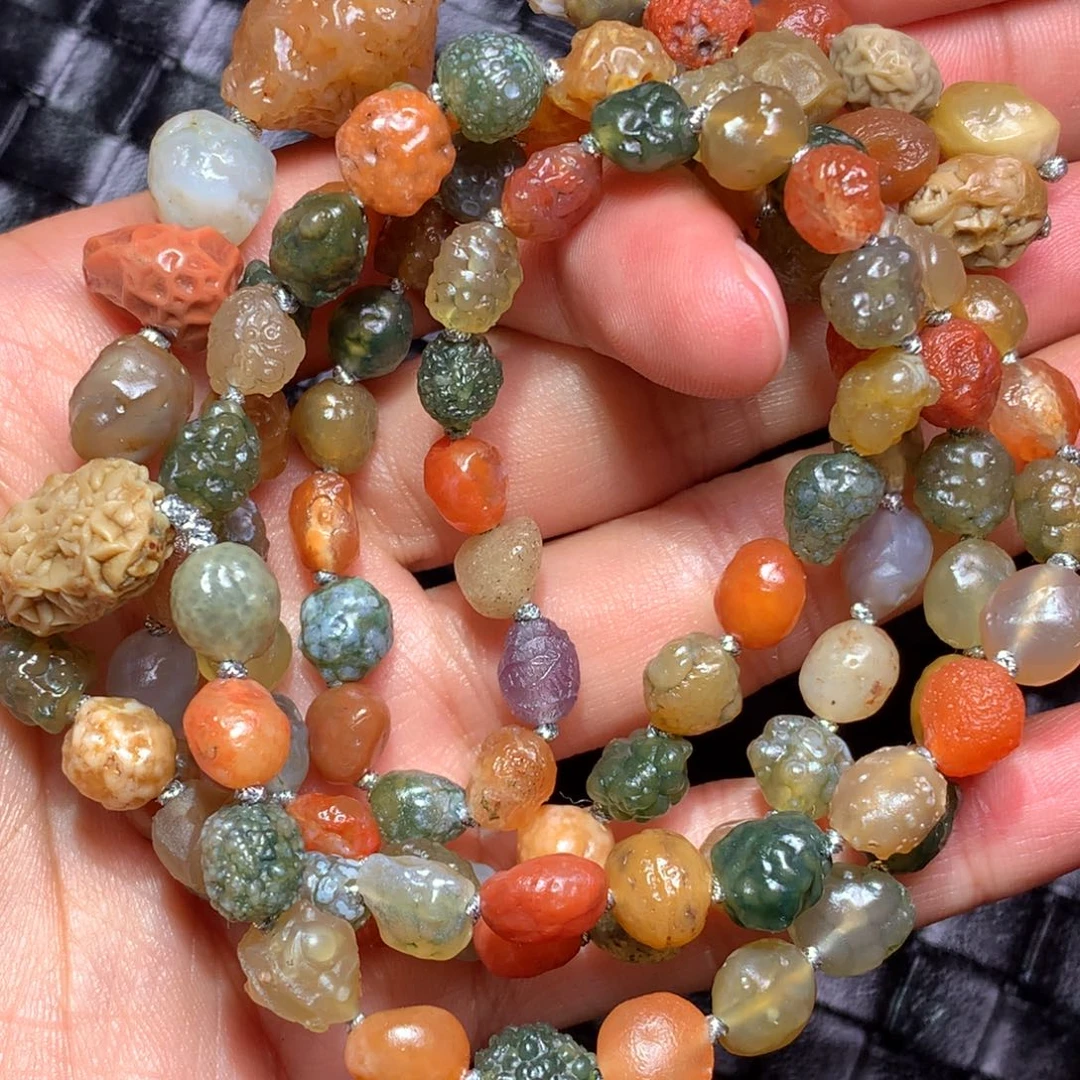 未镶嵌玛瑙/玉髓珠宝半成品