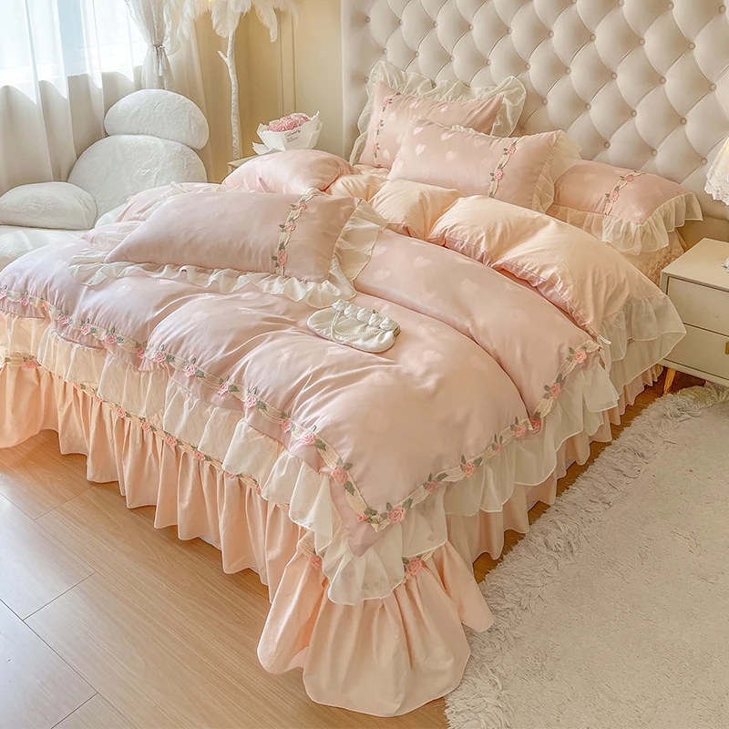 梦雨家纺纯棉四件套床单被套枕头套库存全棉孤品微瑕疵