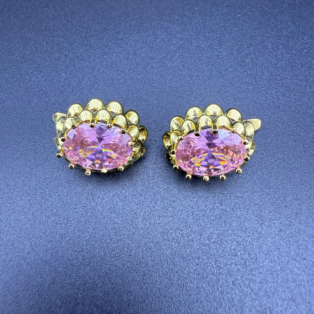 铜合金耳饰 【美尔新疆包邮】新款铜合金耳环（Gul Xexek）