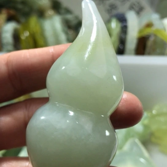 岫玉未镶嵌手把手把