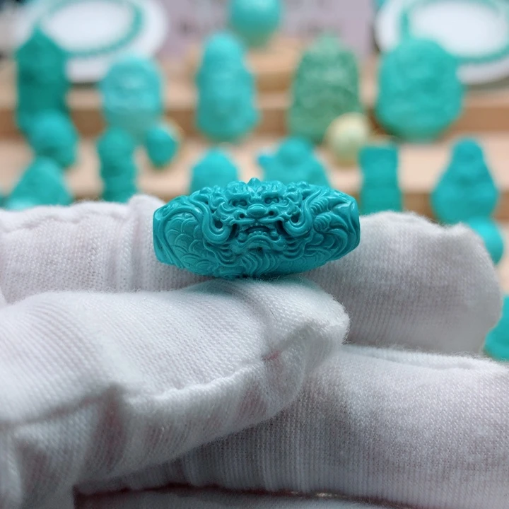 绿松石未镶嵌配饰