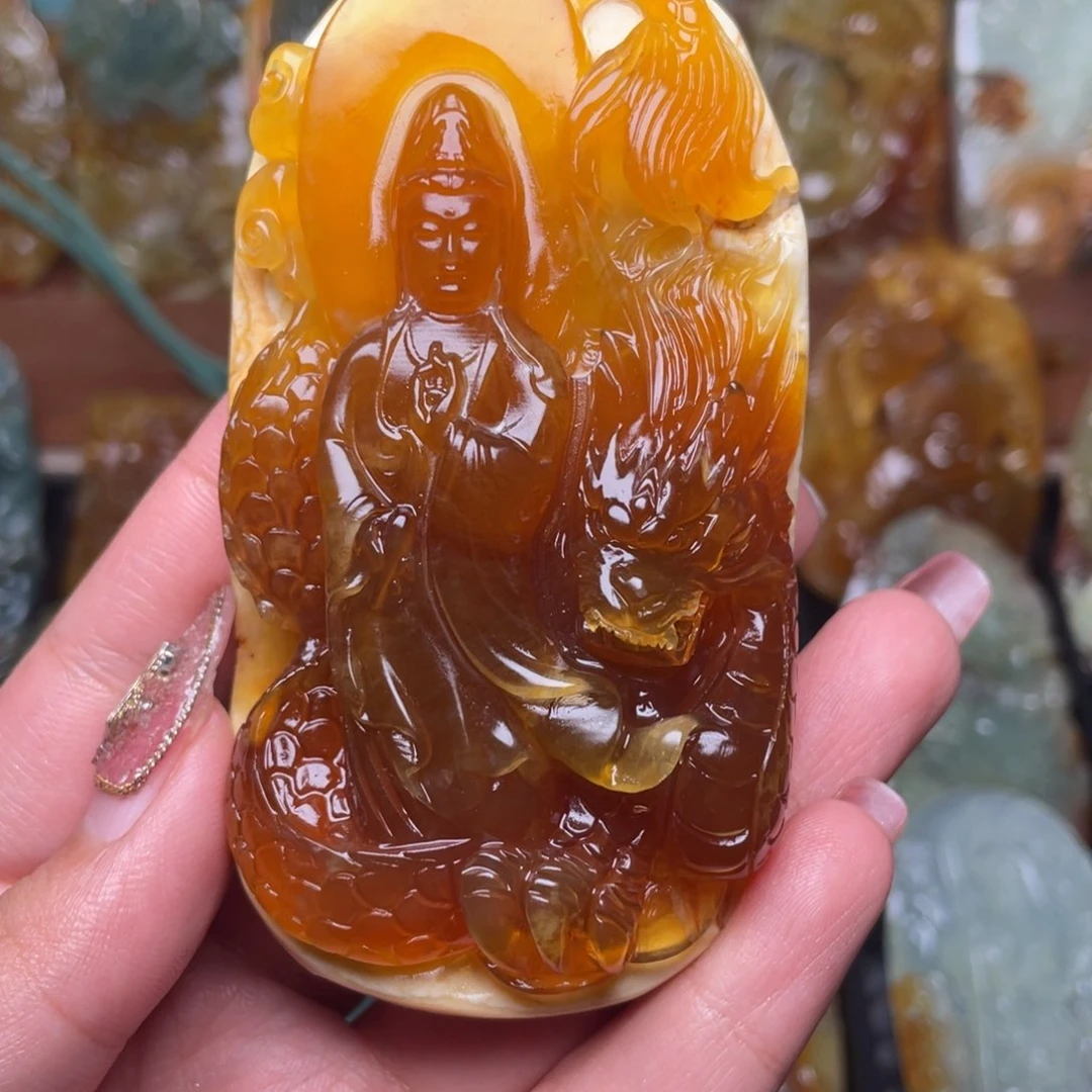 蛇纹石玉颈饰未镶嵌?****