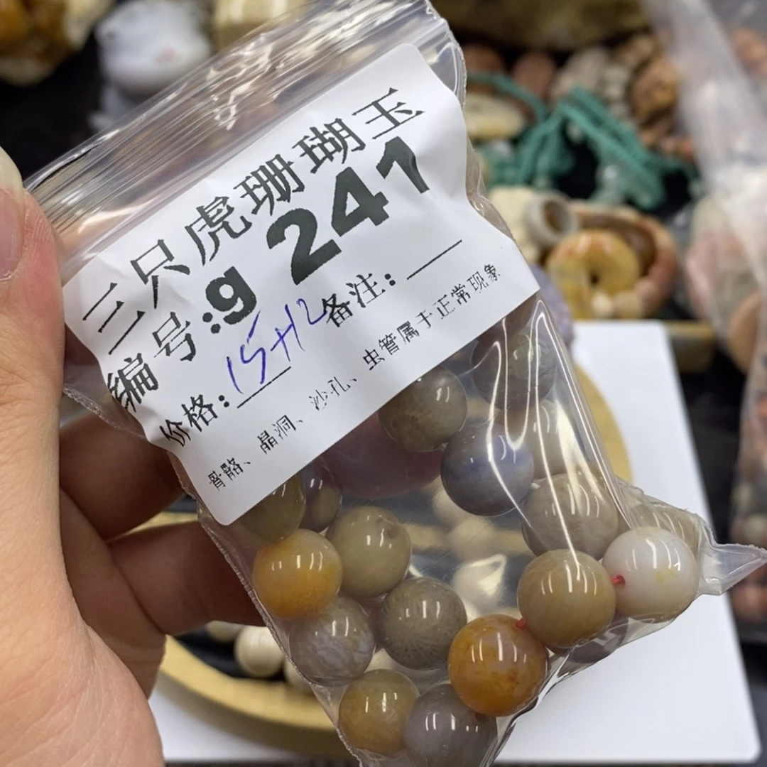 硅化珊瑚（珊瑚玉）未镶嵌1耀**/