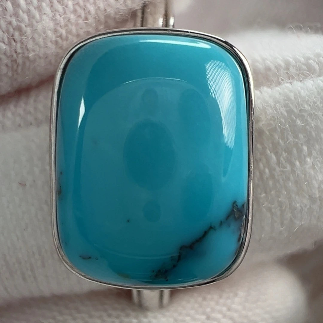 银S925镶嵌绿松石配饰