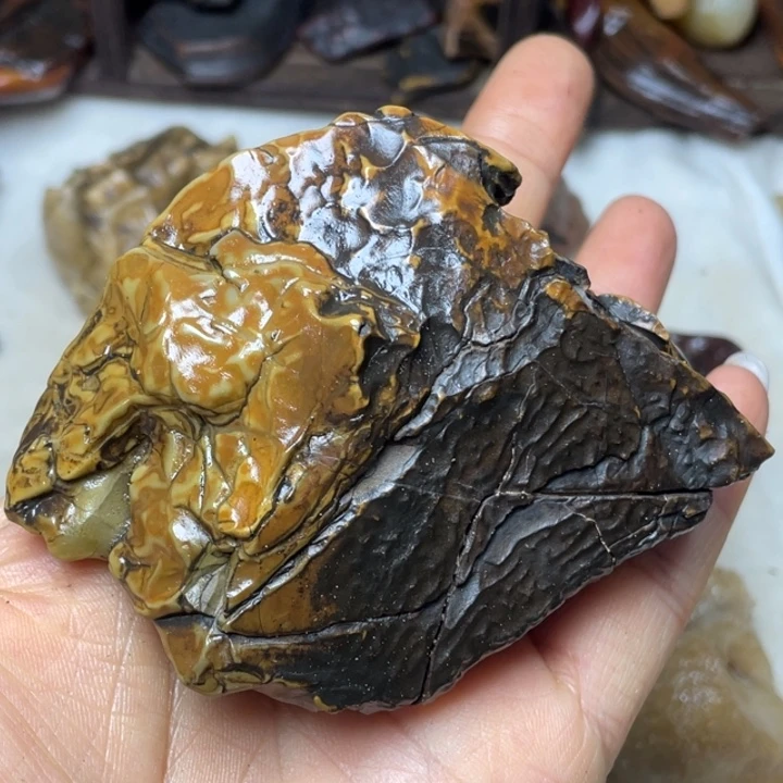 石***痴石材戈壁牧民美石原石