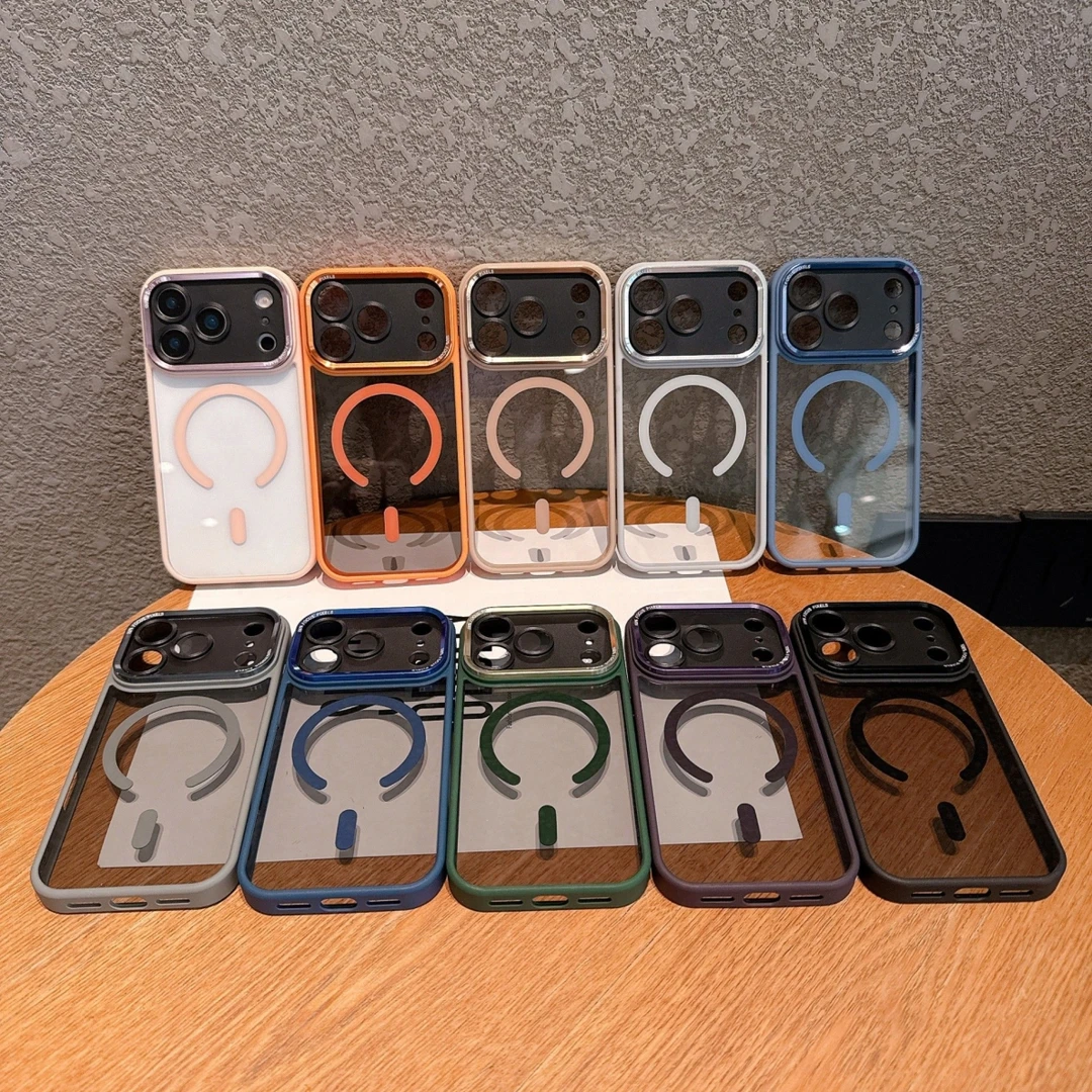 高级亚克力磁吸适用苹果17promax手机壳新款iphone16pro