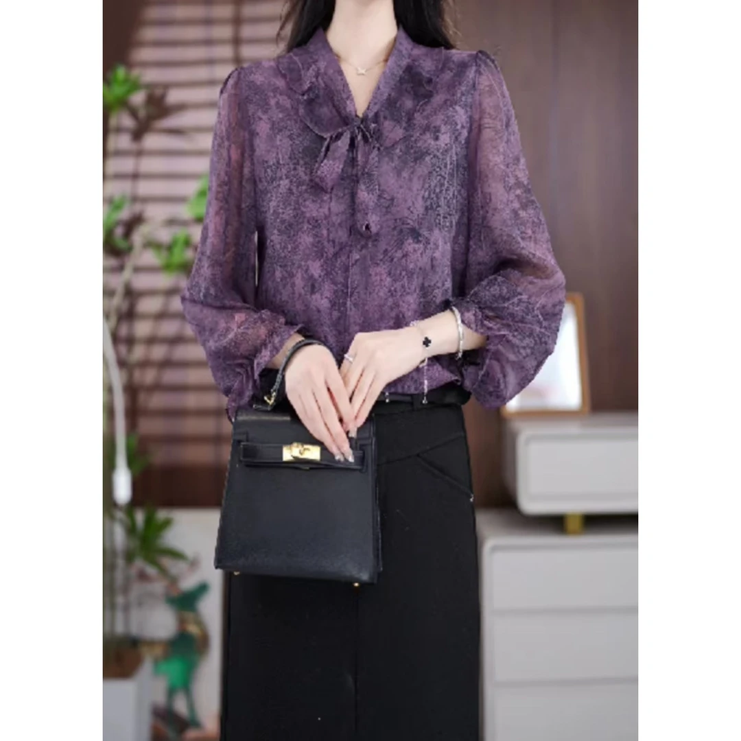 新款爆款春季七分袖时尚休闲洋气网红宽松上衣