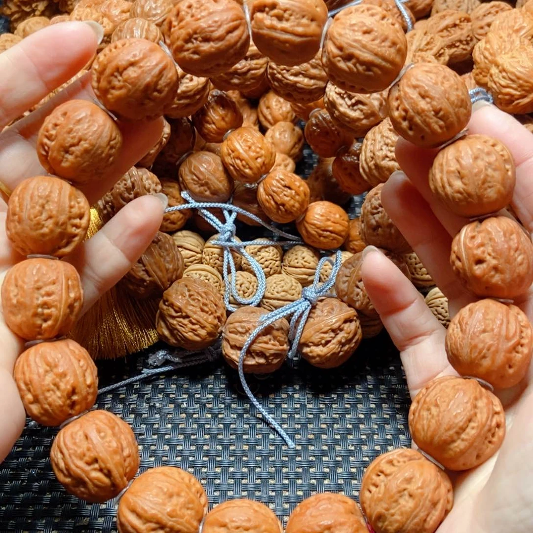 文玩核桃手串邹*粗筋手持