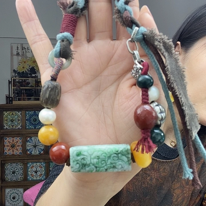 翡翠项链未镶嵌项链