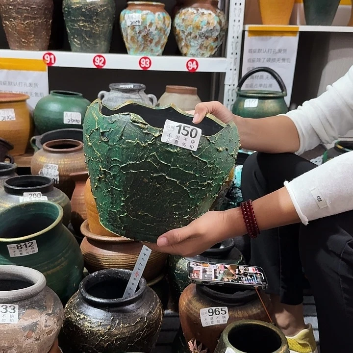 瑕疵金绿蛋壳150高度17口径20