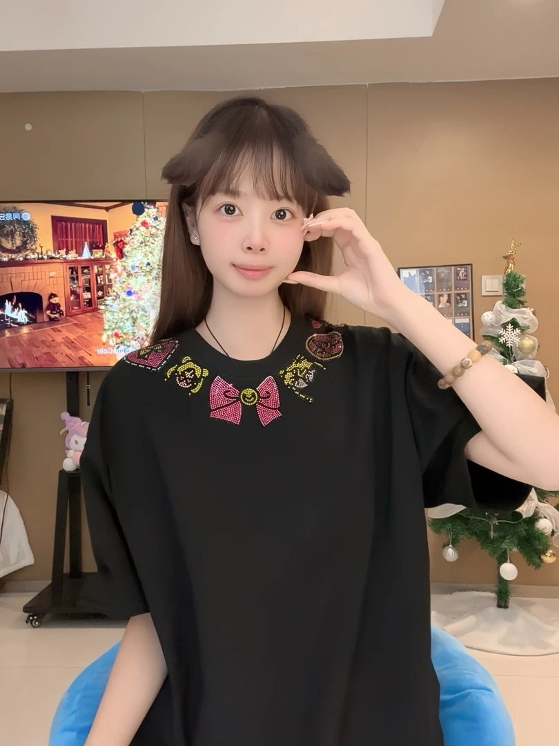 【T568-T570】新款短袖小纵订制韩版宽松休闲潮流百搭【非挂吊牌】