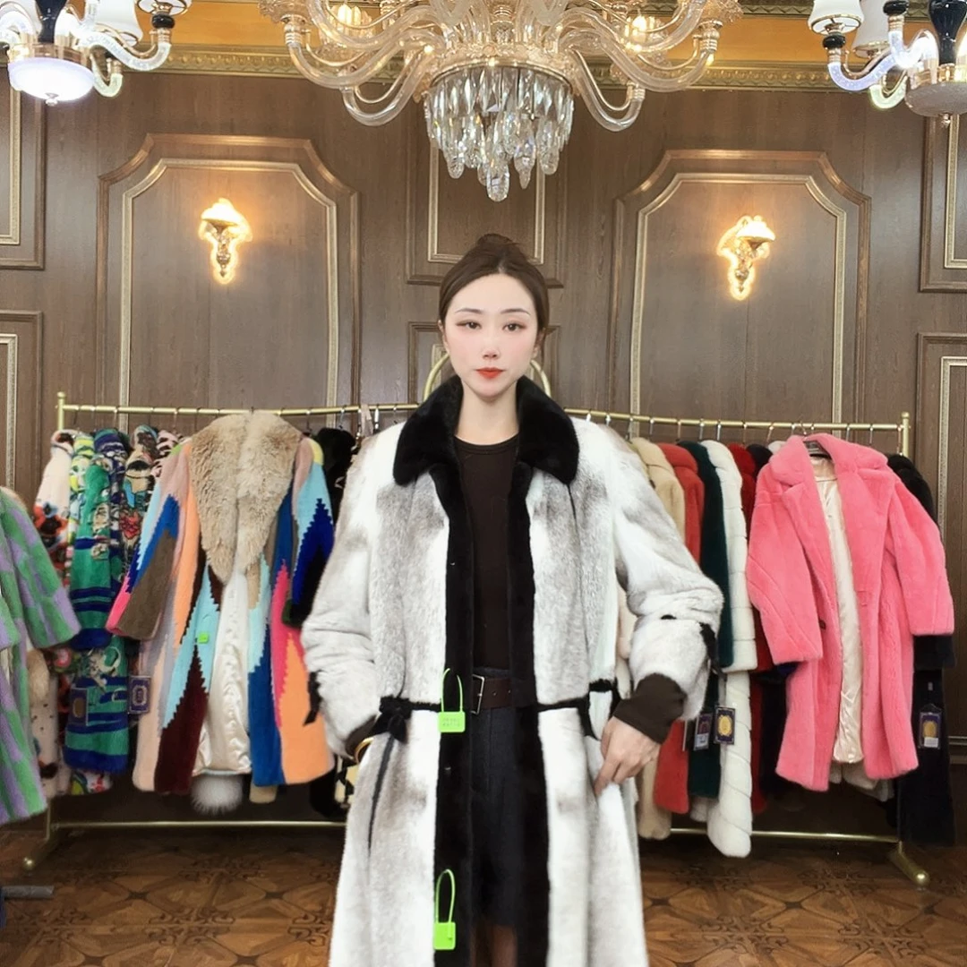 貂皮大衣时尚潮流