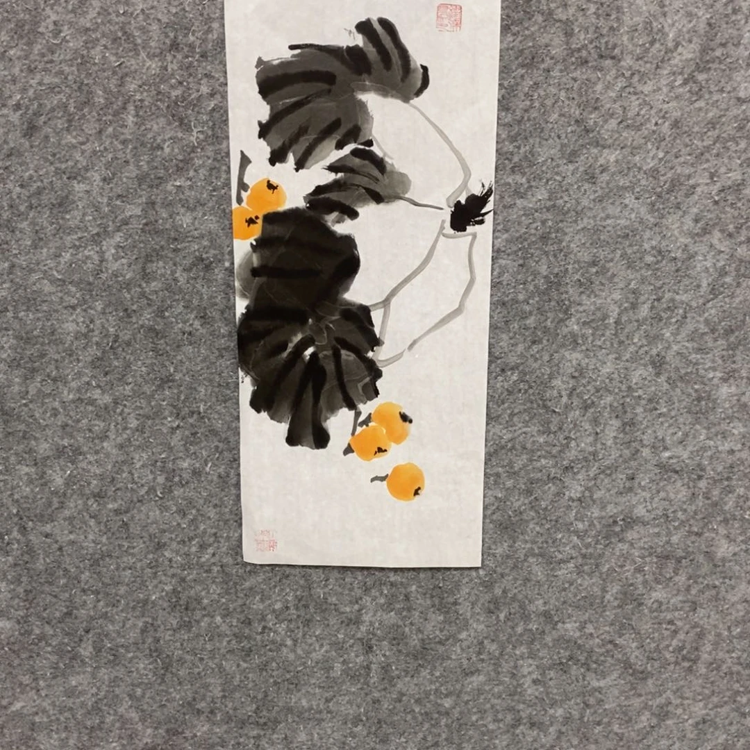 国画缪新龙国画花鸟作品