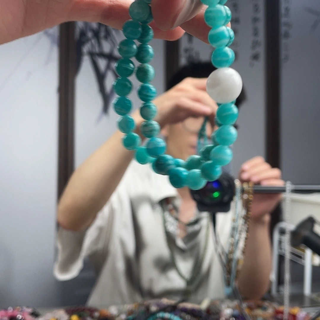 水晶手链未镶嵌双圈人生作弊器