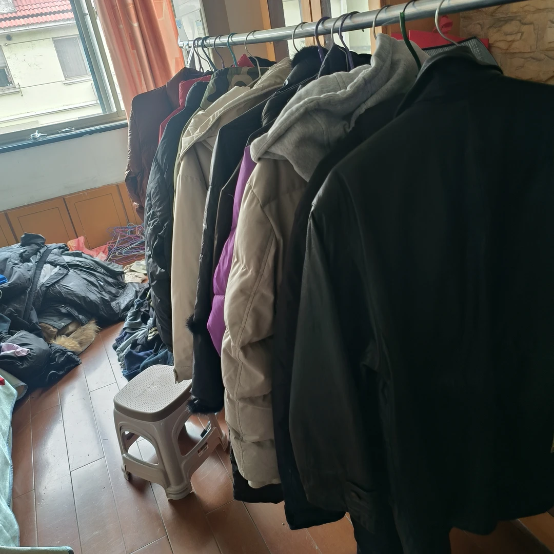 老富包包服装中古店秋冬黑色冬季