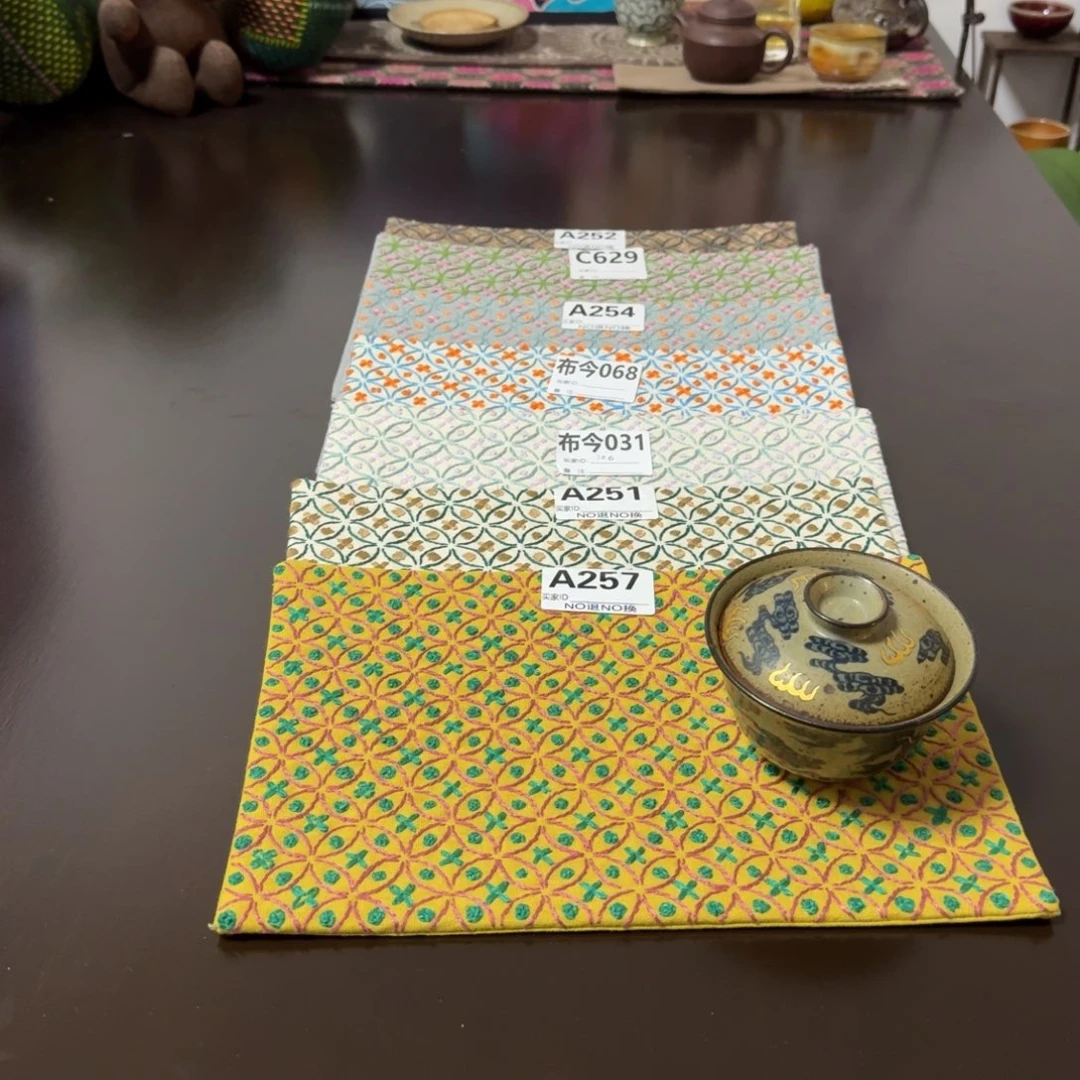 织绣257铜钱花一张