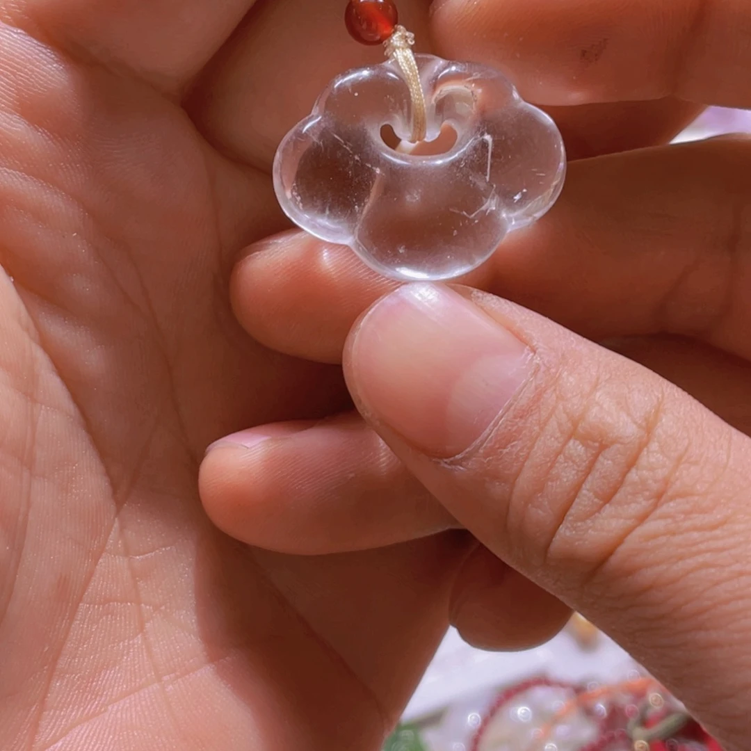 水晶颈饰未镶嵌如意