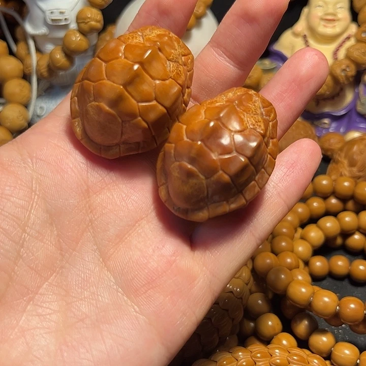 橄榄核手串/手链大榄龟背
