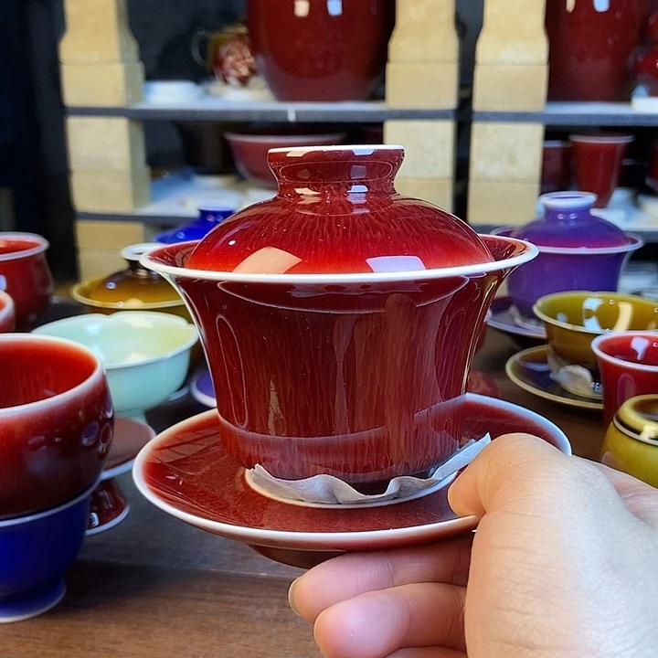 陶瓷景德镇名陶坊原矿郎红