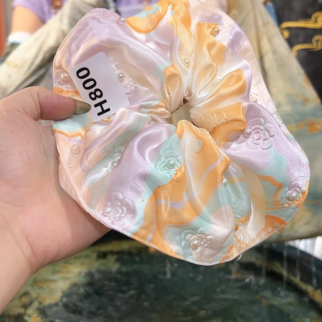 兰**迪800精品圆饼发圈手作