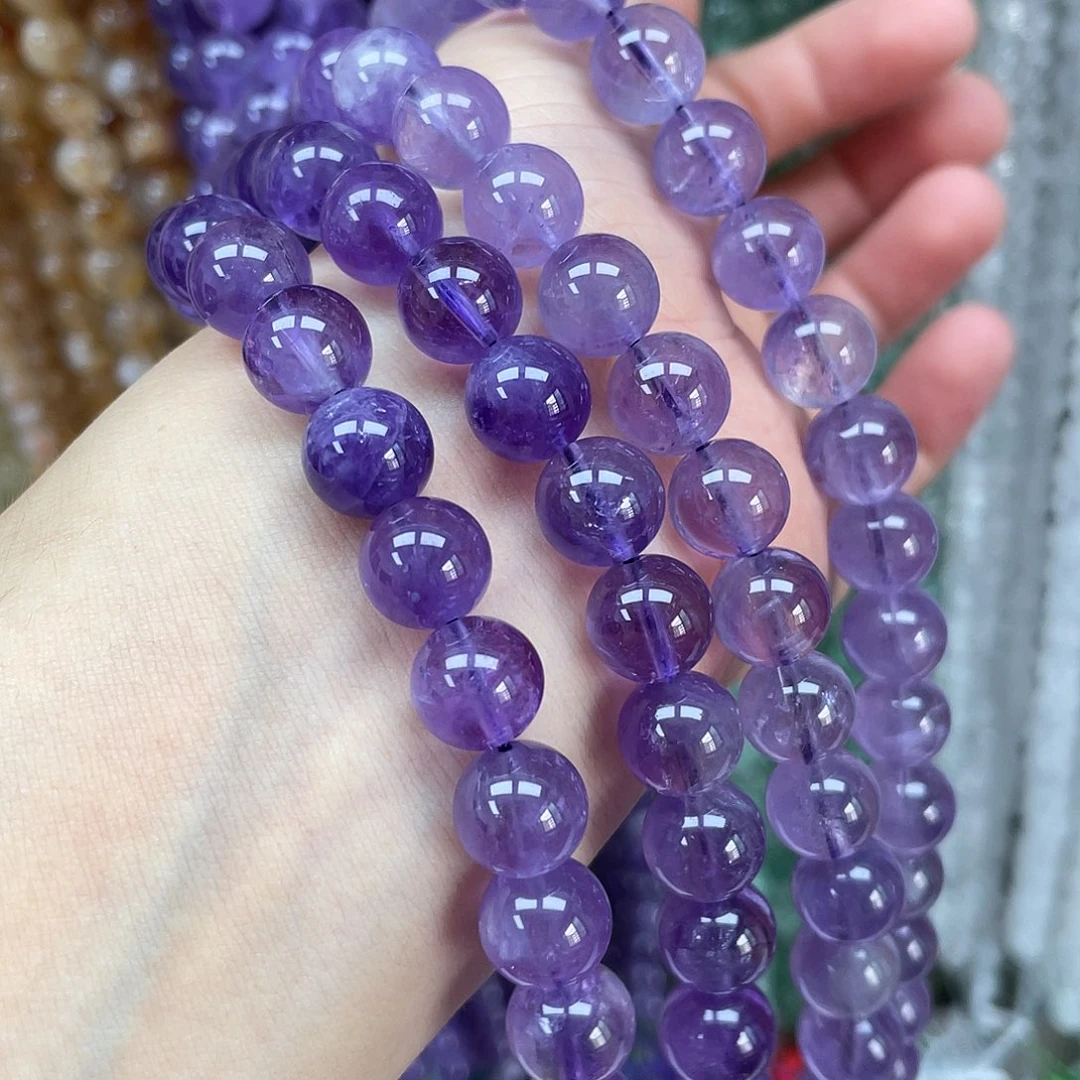 未镶嵌半成品玛瑙/玉髓薰衣草紫水晶10