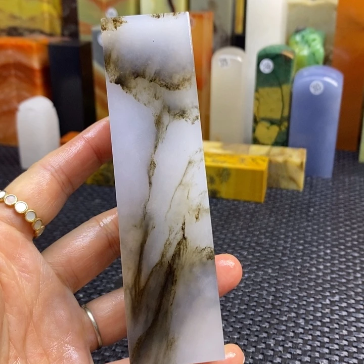 云南石青田石印章石