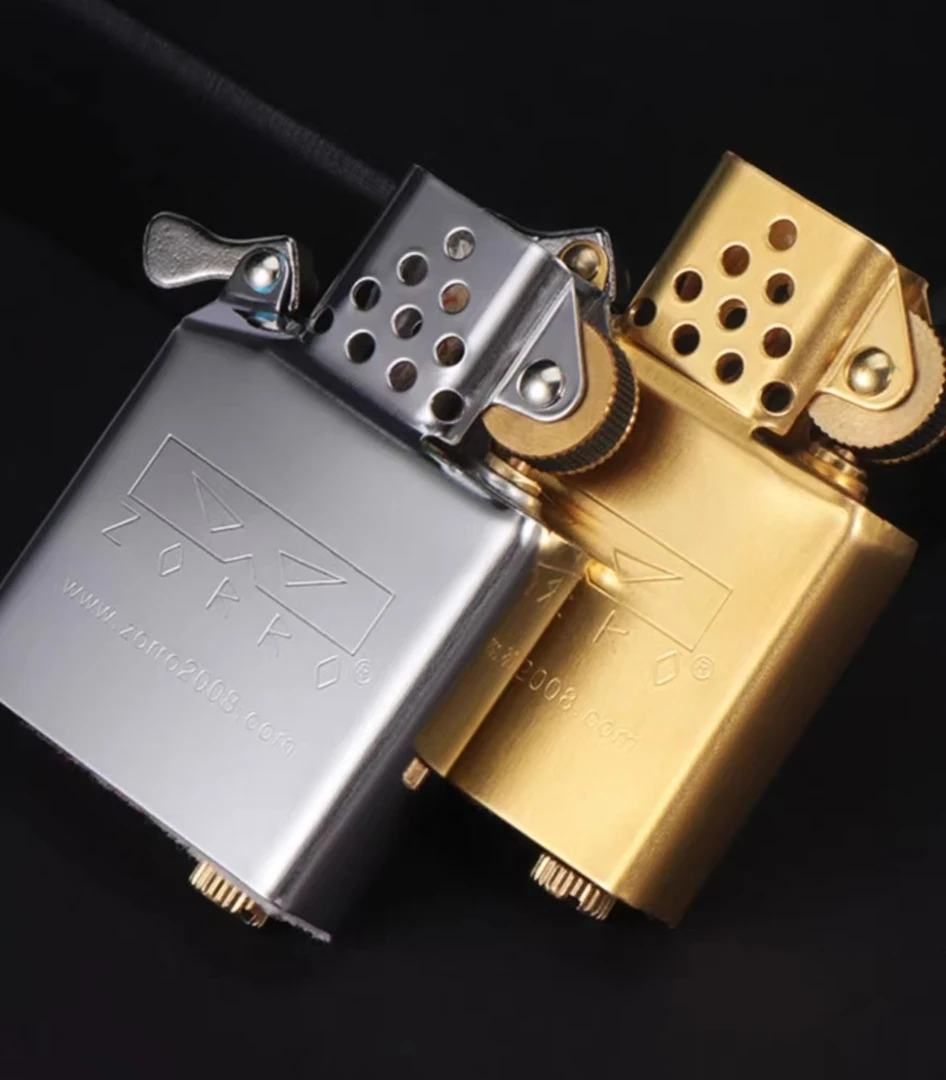 ZORRO/佐罗打火机二代内胆通用黄铜机芯防风设计高档ZP通用配件