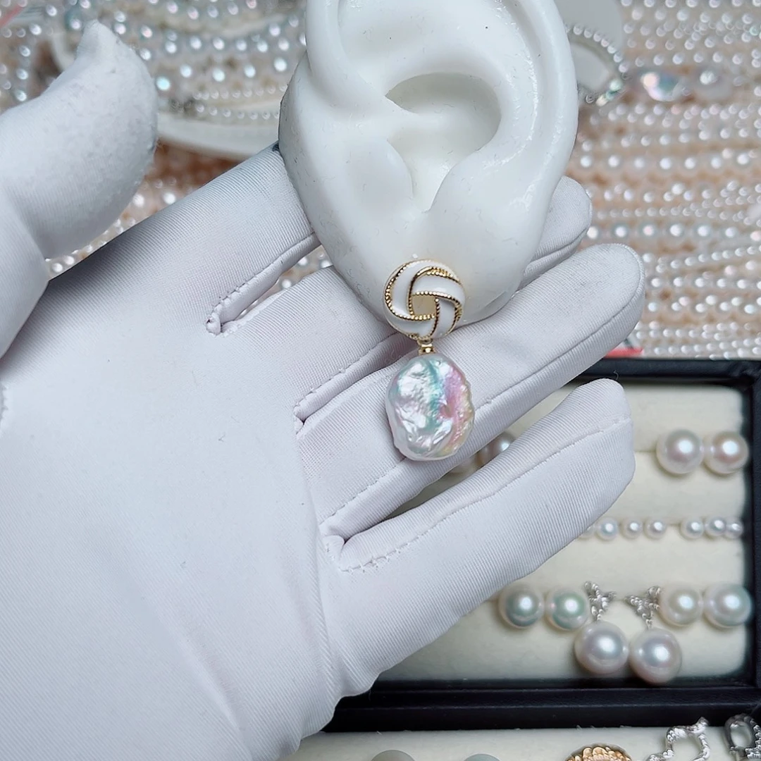 手绳淡水珍珠银S925镶嵌