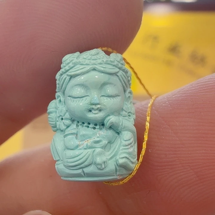 绿松石未镶嵌配饰