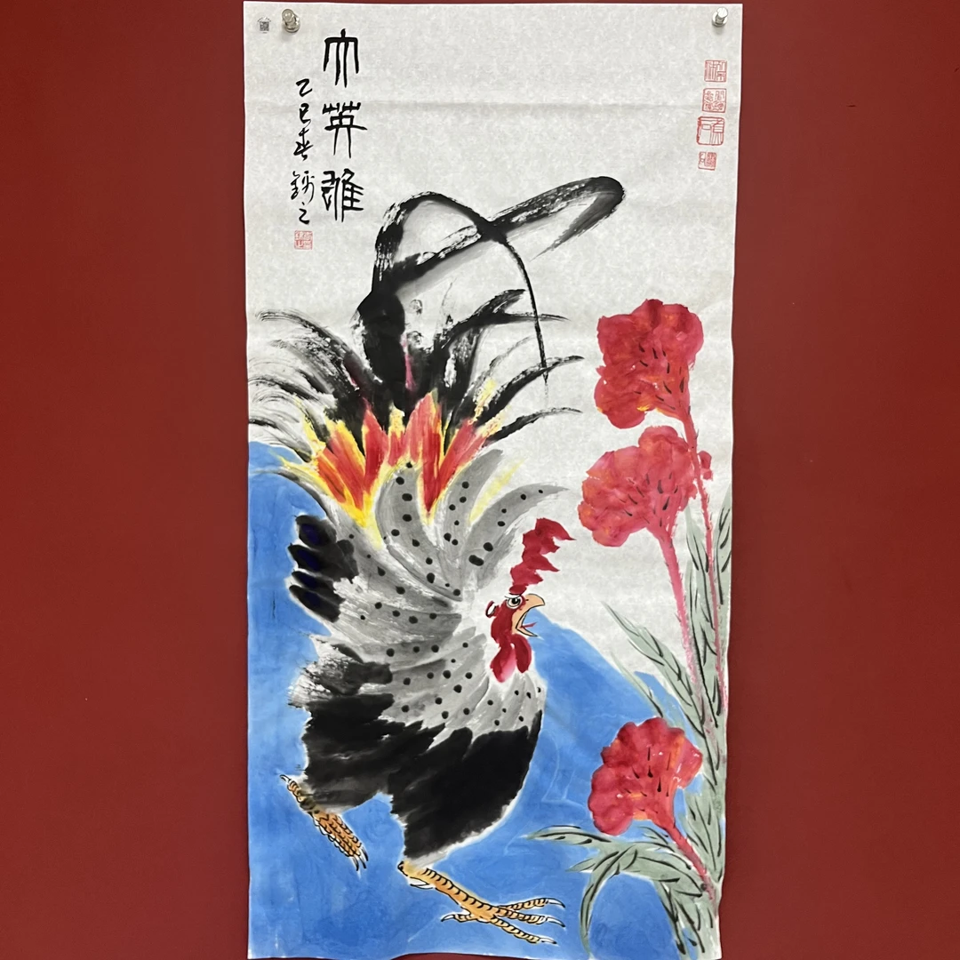 李锦之绘画作品 —《大英雄》