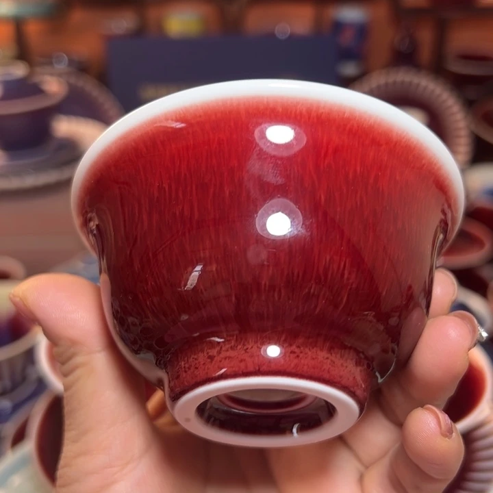 瓷片景德镇品艺轩郎红